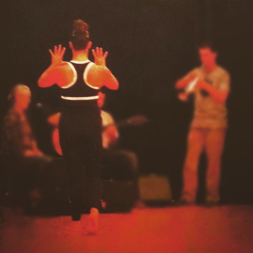 CarOlé Flamenco directing on stage